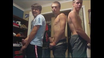 Group of British lads show off on cam - hornycamguys.com