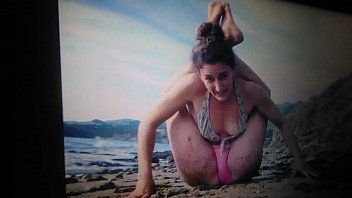 Yoga Josey type: Clit pokin out, anal