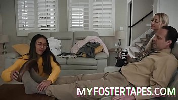 Asian foster candidate Aria Skye is very excited to get by Misha Mynx and her husband, however, upon moving into their home, she finds that she is asked to do many of the household chores. - FULL SCENE on http://www.myfostertapes.com