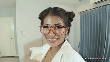 Asian MILF Teacher Creampie